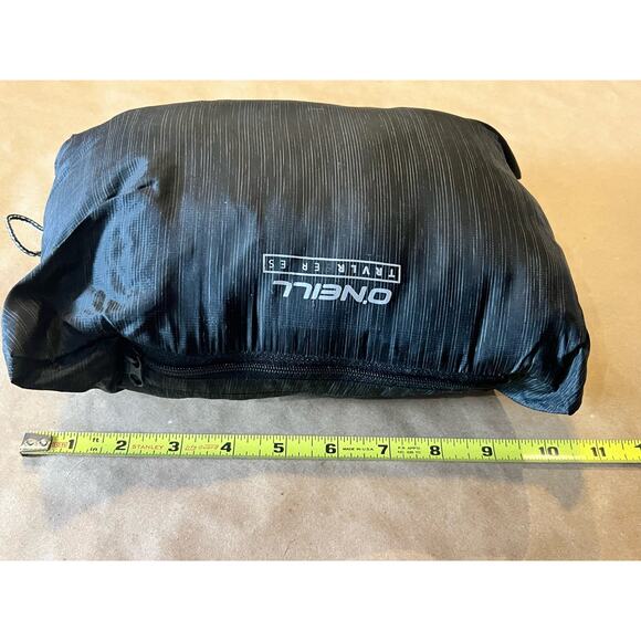 O’Neill Trvlr Away Packable Jacket Black Mens Medium - Picture 8 of 12